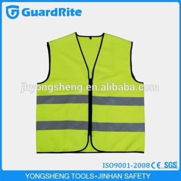 GuardRite Brand hi vis emergency warning waistcoats,custom mesh warning reflective vest