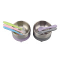 Stainless Steel Suction Baby Bowl & Lid