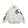 Autumn Thin Retro Coat Baseball Uniform Jacket