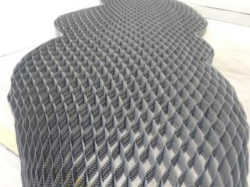 Plastic Textured Perforated Geocell Prevent landslide