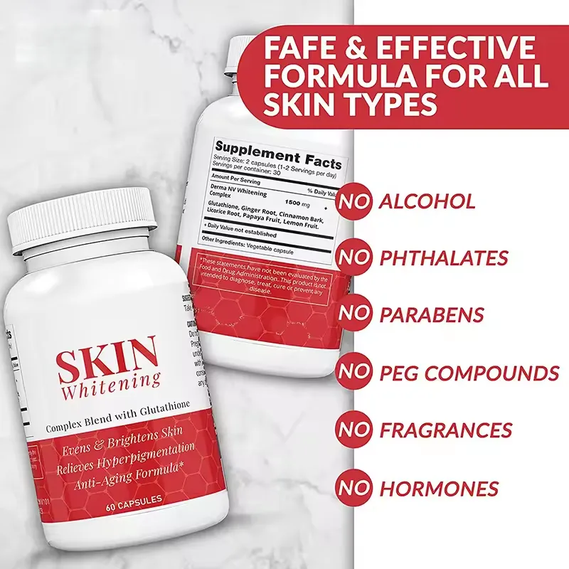Skin Whitening Capsules for Dark Spot Removal