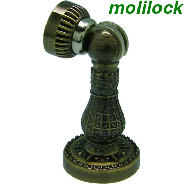 Luxurious Door Magnetic Catch, Zinc Alloy Door Stopper