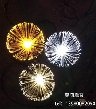 맞춤형 LED 섬유 해파리 램프
