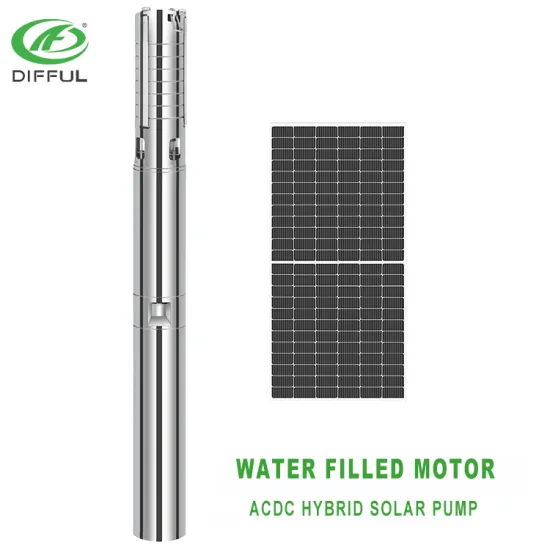 Complete AC/DC Solar Energy Pump Kits for Agricultural Watering