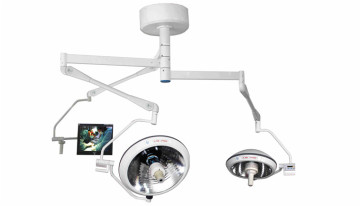 Halogen operation lamp with HD camera system