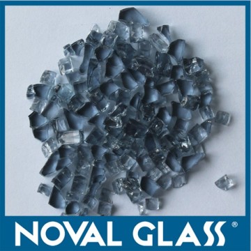 Euro Grey Tempered Crushed Glass