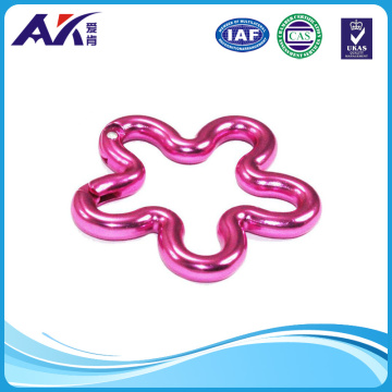 Aluminium Blume Form Karabiner für Förderunggeschenk