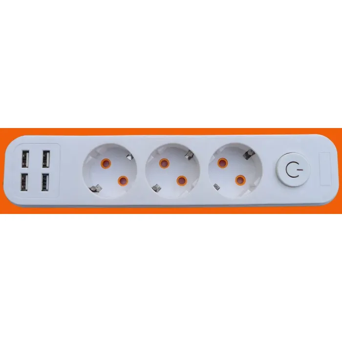 Gaya Baru Jerman Tipe 3 Cara E7003ES-USB