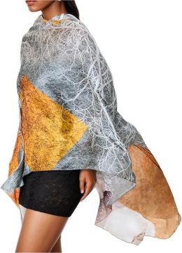 100% Mulberry Silk Summer Travel Scarf Extra Large Women Shawl Oversize Soft Wraps For Evening Dresses elegant gift wrapped