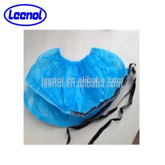 LN-8106 Non-woven ESD Washable Shoes Cover With Conductive Ribbon