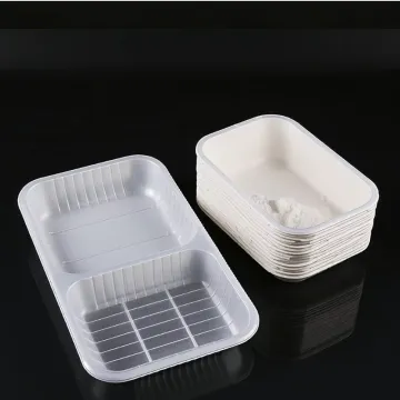 Fruit Cake Food Tray Cornstarch Biodegradable Packaging Box