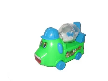 BEN10 PULL LINE CAR W/SNOWFLAKE