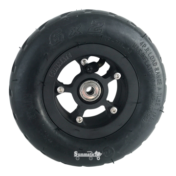 Trending: Sunmate 150 x 50 Inflation Rubber Pneumatic Tire Electric Skateboard Wheels for Mountain Boards