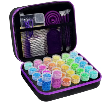 Histone Histone 60/120/240 Grids Diamond Painting Storage Box Set with Accessories
