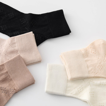 Chaussettes en soie en soie en soie pour femmes