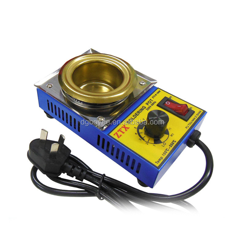 Portable Lead-Free Solder Pot Temperature Control for Soldering