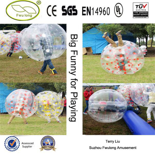 Fwulong Brand Human Sized Soccer Bubble Ball for Sale