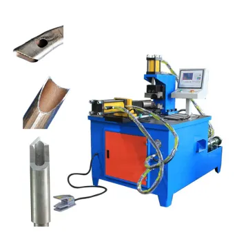 Horizontal Precision Electric Hydraulic CS Pipe Notching Machine