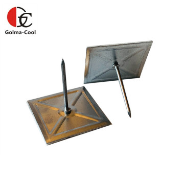 HVAC 50x50 Weld Pin Sticky Adhesive Insulation Hanger