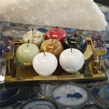 Groen Quartz Crystal Sagments voor decoratie