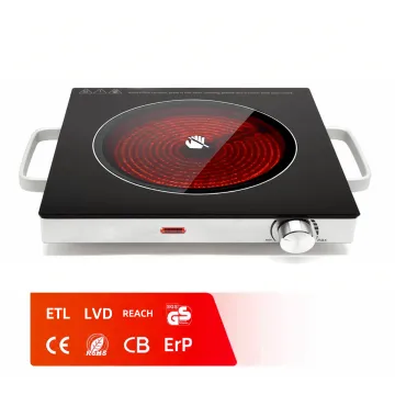Portable Single Burner Electric Cooker With Infrared Ceramic Hob