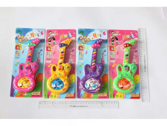 CARTOON DOG MUSIC GUITAR