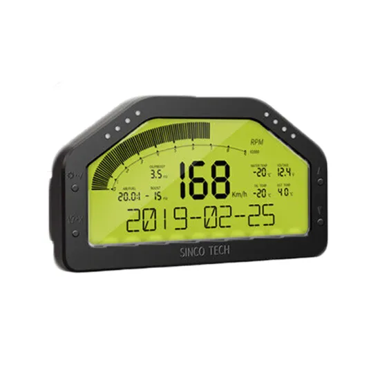 LCD Digital 9-in-1 Multi-Function Car Dashboard Gauge Tachometer with LED Display: Comprehensive Sensor Kit for Enhanced Driving Experience