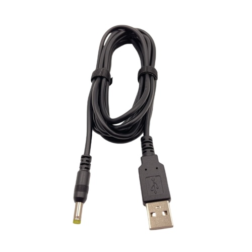 Φ4.0x1.7mm DCプラグ - USBAオス