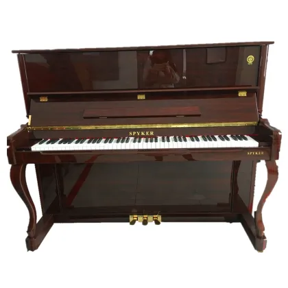 SPYKER Classic Design MIDI Wood Keyboard: Solid Wood Upright Digital Piano