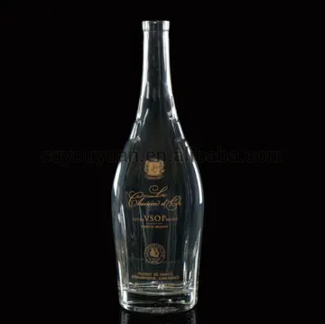 Cork Top Food Grade Empty 1000 ml Wine Bottle Glass