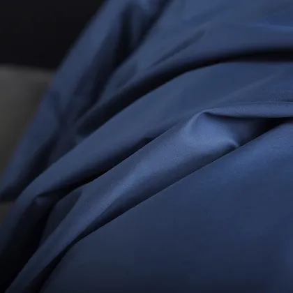 Royal blue 100% Egyptian cotton fitted sheet