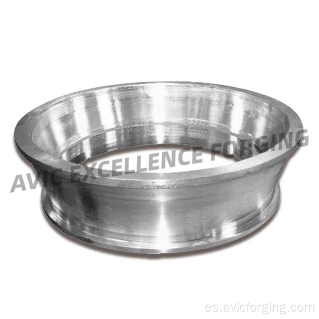 forja de anillo de aleación de aluminio de gran diámetro para aeroespacial