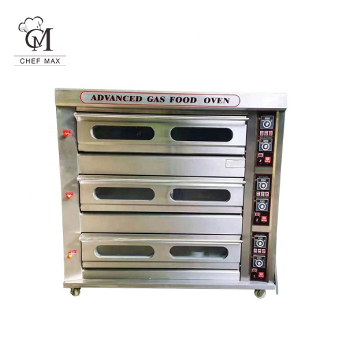 Chefmax Industrial Gas Oven with Steam Injector