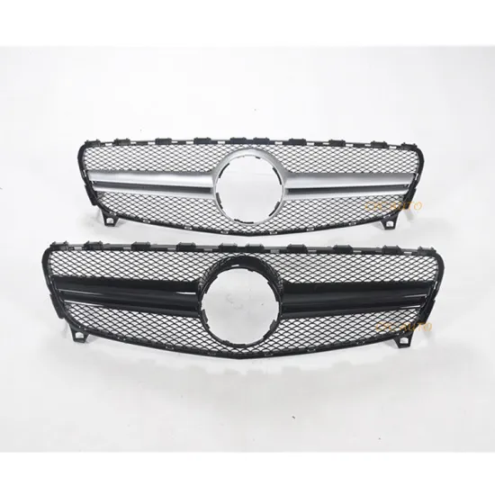 Gloss Black Car Front Bumper Grille A45 AMG Style for Mercedes-Benz A-Class W176 2016-2018 A180/A200/A250