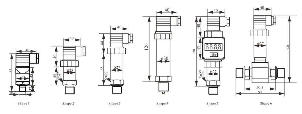 Explosion Proof Oil Industry 10 Bar Pressure Transmitter