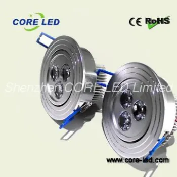 High quality 3*1w 3leds ceiling light