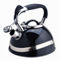 Durable stainless steel stovetop whistling tea kettle