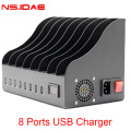 USB 8 Port Ladestation 40W