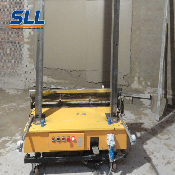 Zhengzhou Sincola Automatic Wall Cement Plastering Machine and Screed Machine for Sale