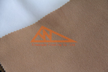 manufacturer Synthetic leather PU ivory velvet Fabric for shoes & hand bag