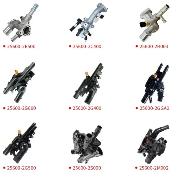 Korean Auto Parts: Thermostat and Valve Seat Assembly for Specific Models