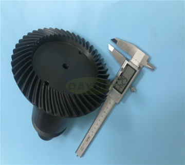 Precision helical gear shaft & gear shaft manufacturing