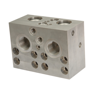 Customized Aluminum and Steel Hydraulic Oil Manifold Machine Blocks