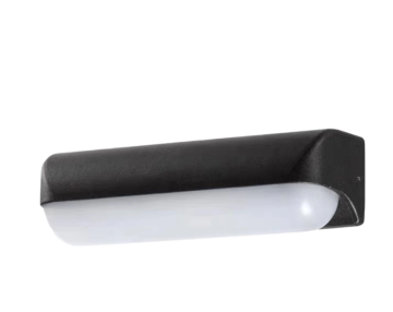 Wall lamp with milky white shade