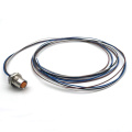 M12 Conector feminino 4pin Cabo de instalação pré-conectado