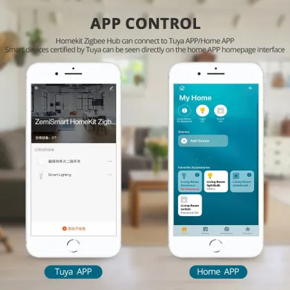 Lifelibero HomeKit: Tuya Smart Life App Remote Control for Zigbee Smart Home Products with Apple HomeKit Compatibility