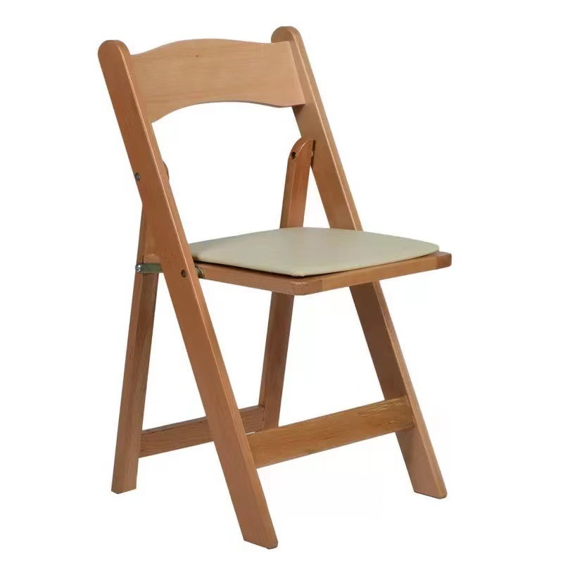 wood wedding chair