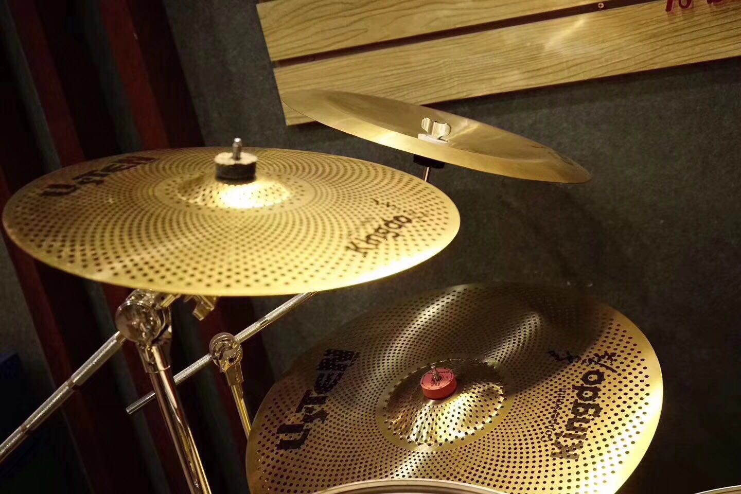 Low Volume Quiet Cymbals 14'' Hihat Cymbals, High Quality Low Volume