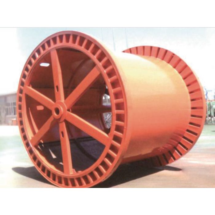 Carrete de alambre corrugado