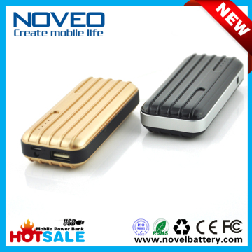 Customized Portable Power Bank 3600-5200mAh for Smartphone